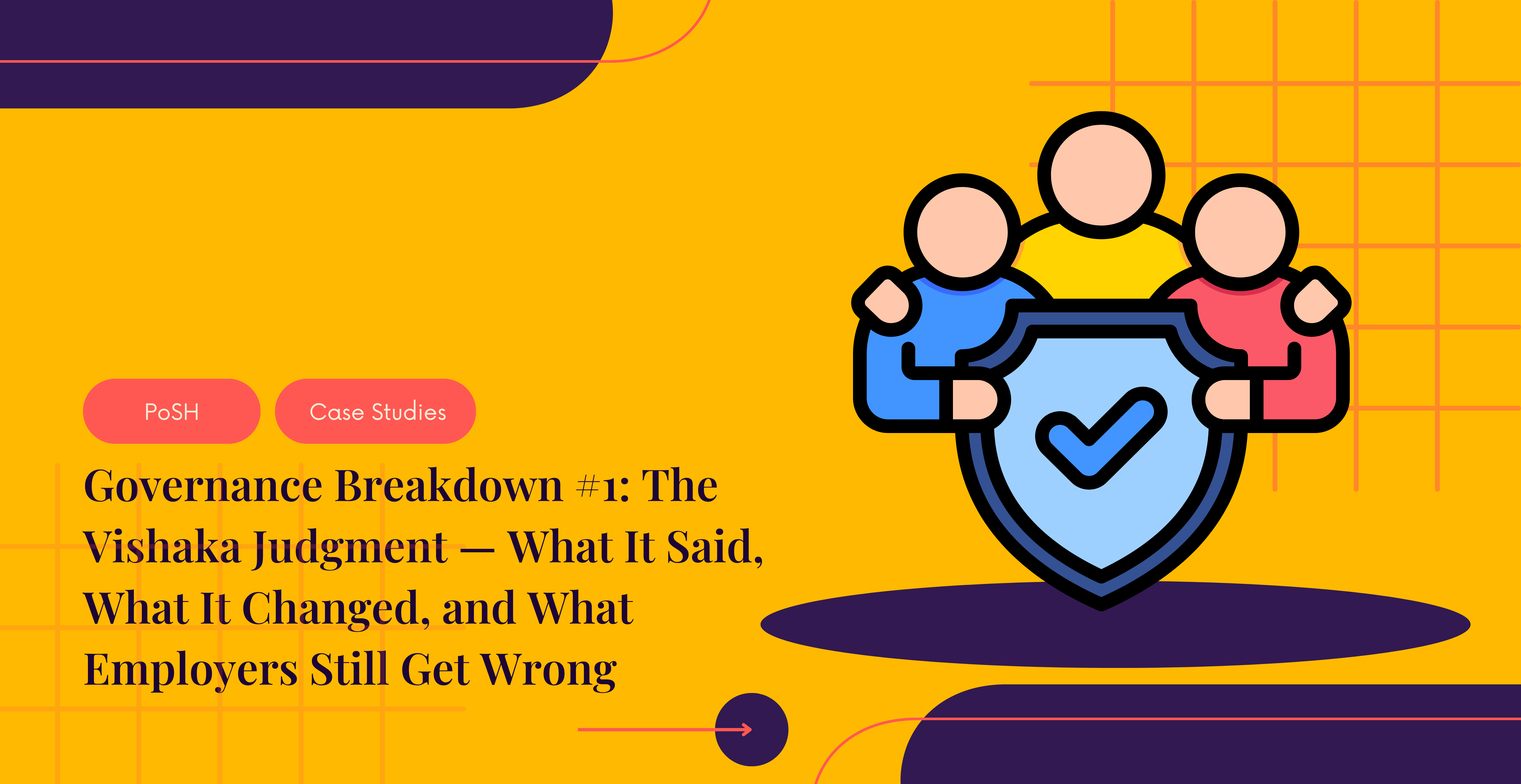 Governance Breakdown #1: The Vishaka Judgment — What It Said, What It Changed, and What Employers Still Get Wrong